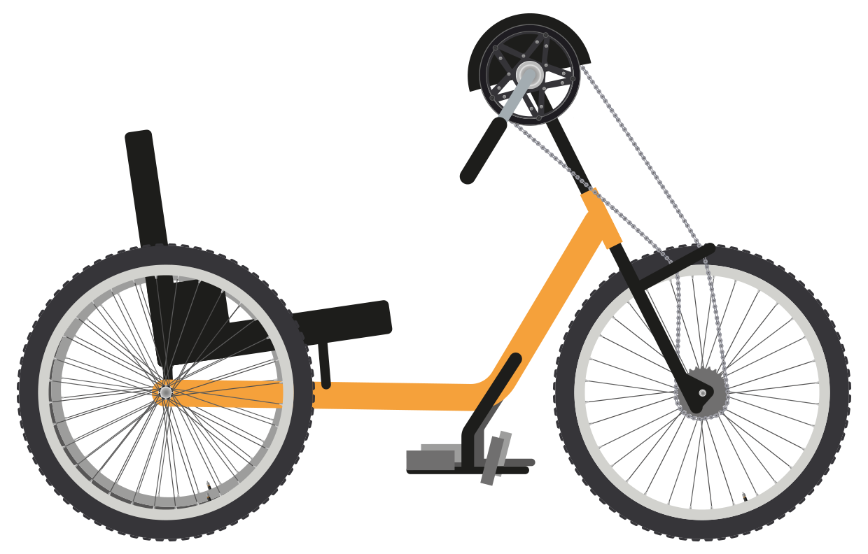 top end hand bike graphic